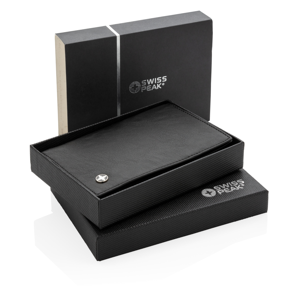 Cartera para pasaporte RFID Swiss Peak anti escáner - Imagen 6