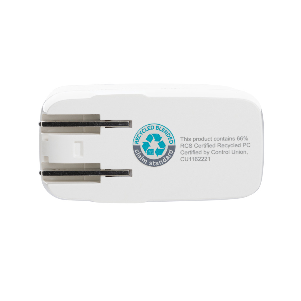 Cargador viaje de plástico Travel Charge Pro RCS con USB C - Imagen 6