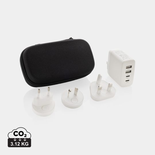 Cargador viaje de plástico Travel Charge Pro RCS con USB C