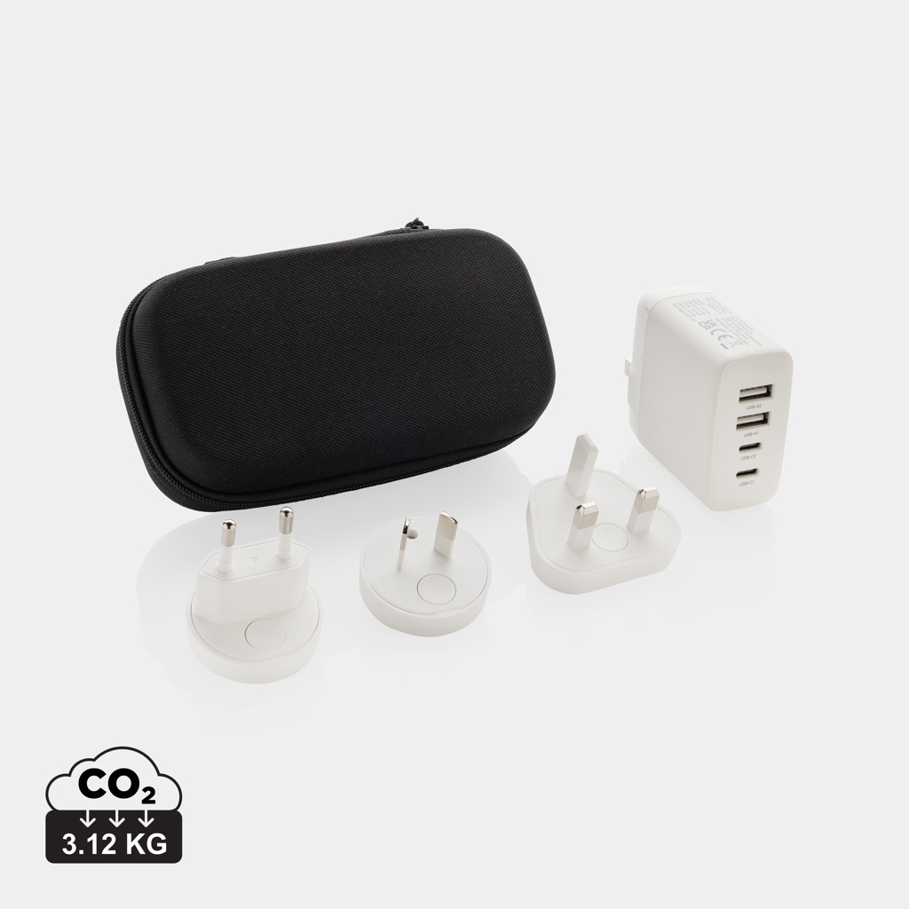 Cargador viaje de plástico Travel Charge Pro RCS con USB C
