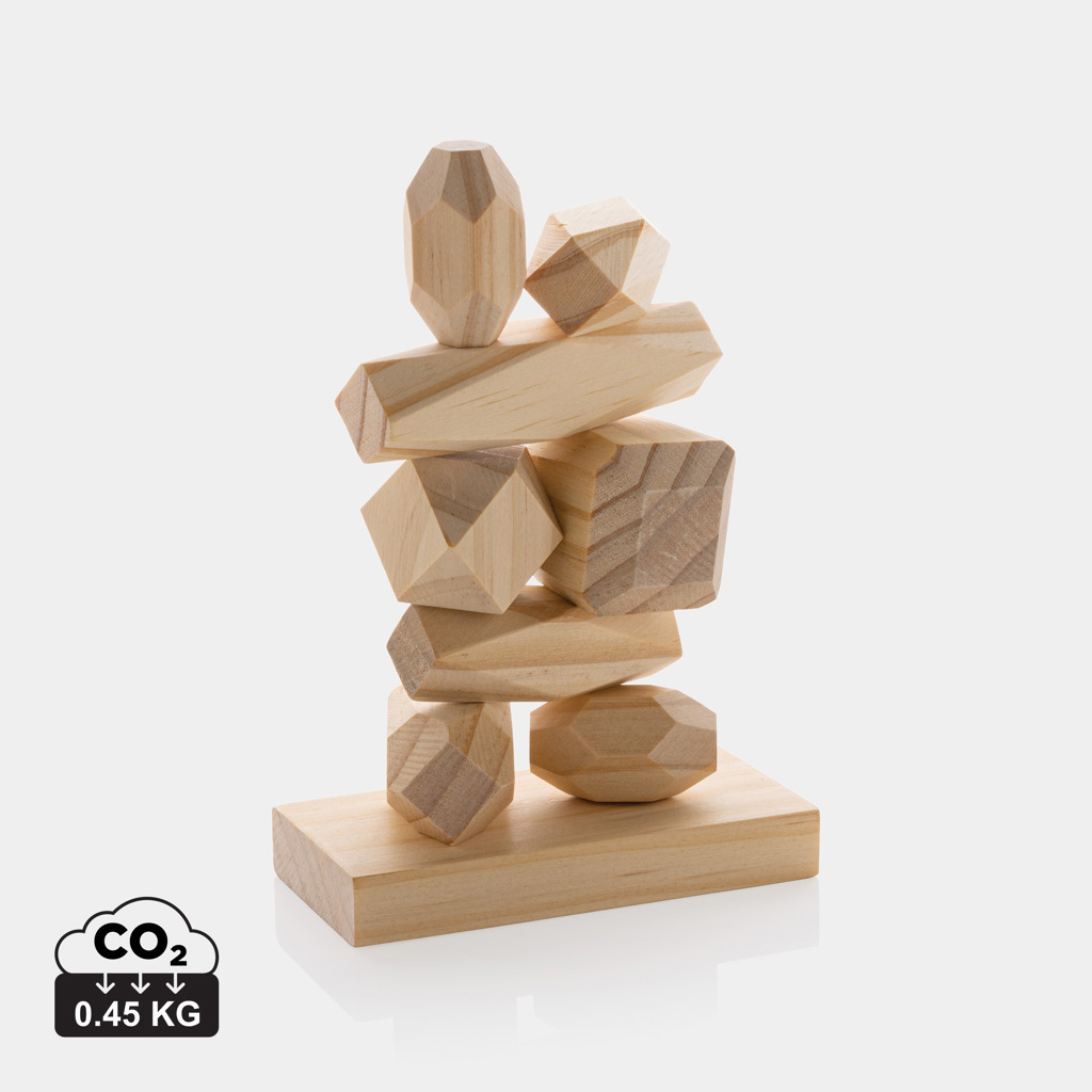 Set piezas equilibrio madera Ukiyo Crios