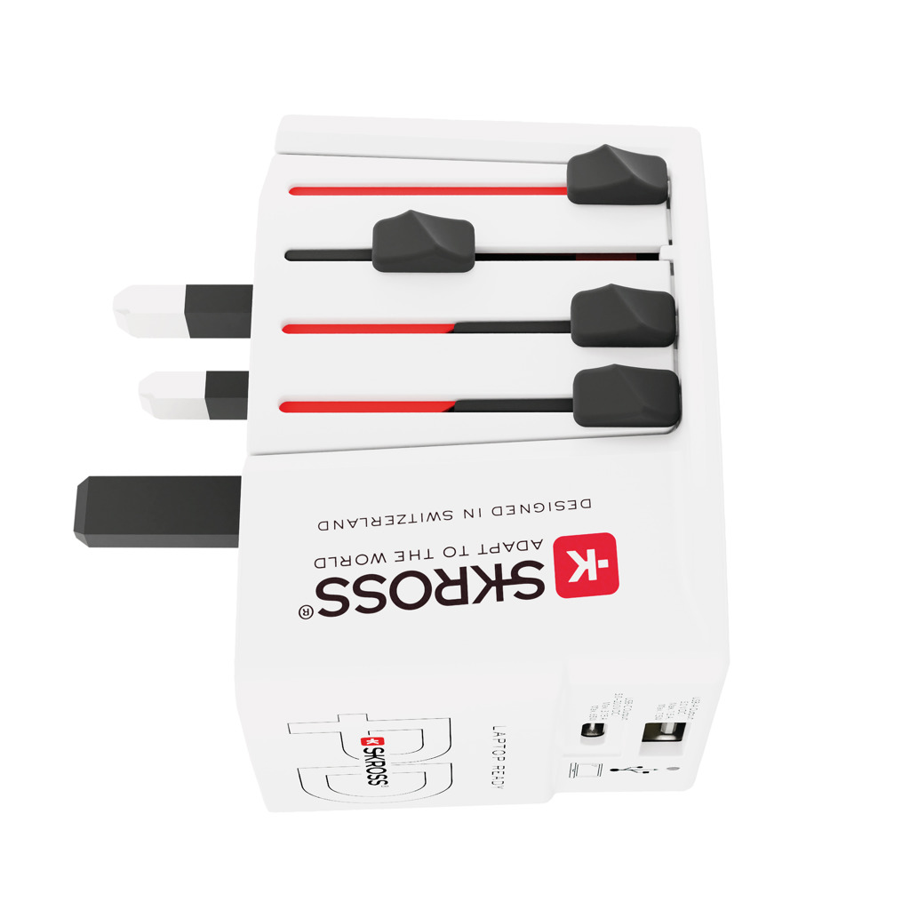Adaptador de viaje mundial SKROSS MUV 65W PD con cable C USB - Imagen 6