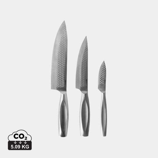 Set 3 piezas cuchillos cocina Monaco BOSKA