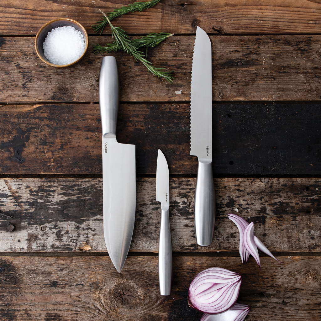 Set 3 piezas de cuchillos cocina Copenhagen BOSKA - Imagen 3