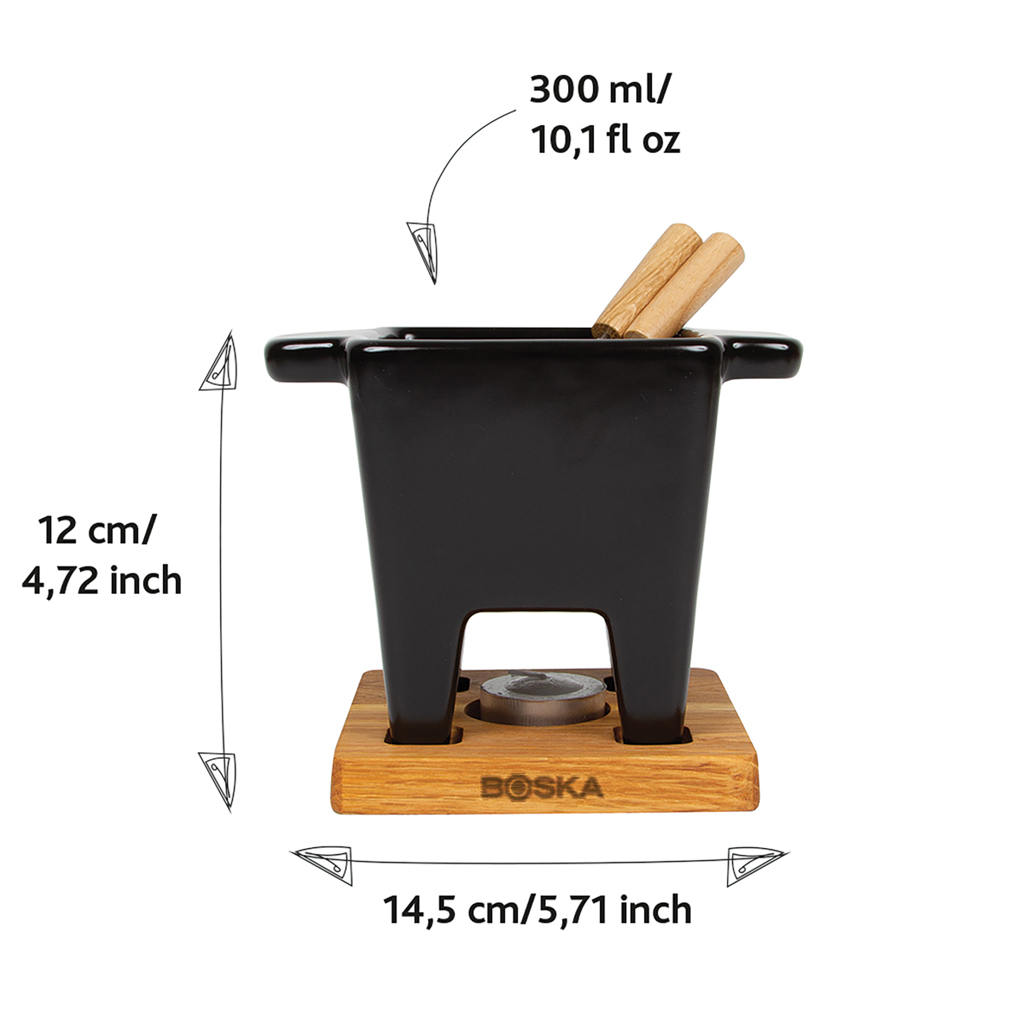 Fondue Nero 300 ml BOSKA - Imagen 3