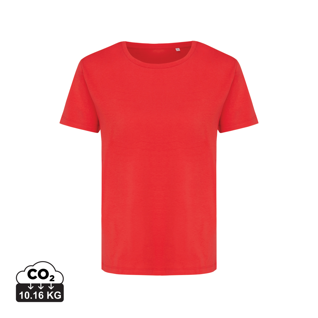 IQONIQ Yala Camiseta Mujer Light Weight Algodón Reciclado