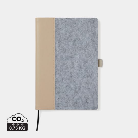 Cuaderno fieltro reciclado VINGA Albon GRS