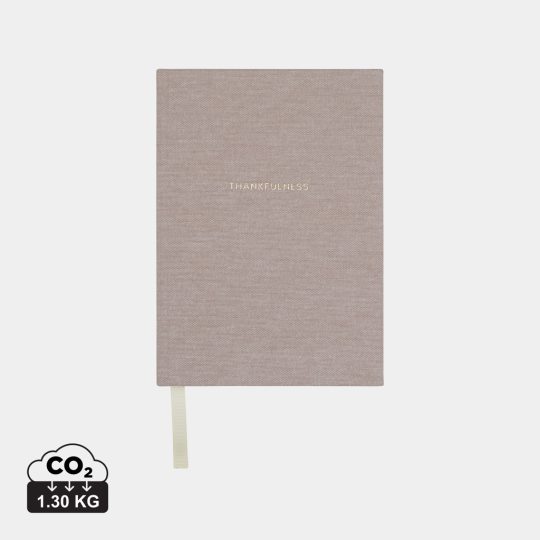 Diario de papel reciclado VINGA Thankfulness GRS