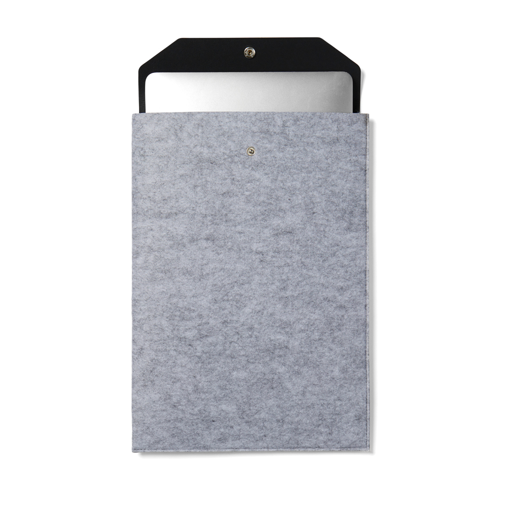Funda para portátil de 15" de fieltro reciclado VINGA Albo - Imagen 2
