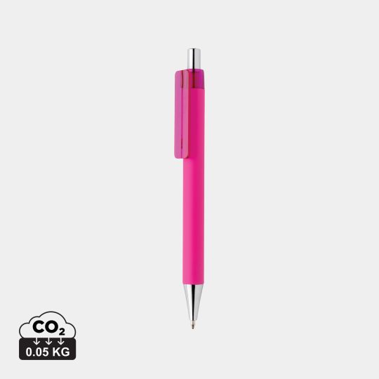 Bolígrafo X8 táctil suave R-ABS con certificación RCS