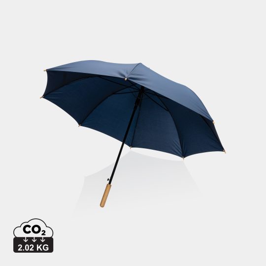 Paraguas automático RPET 190T de bambú Impact AWARE ™