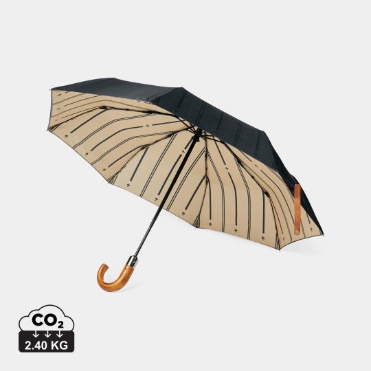 Paraguas plegable VINGA Bosler AWARE™ pet reciclado 21"