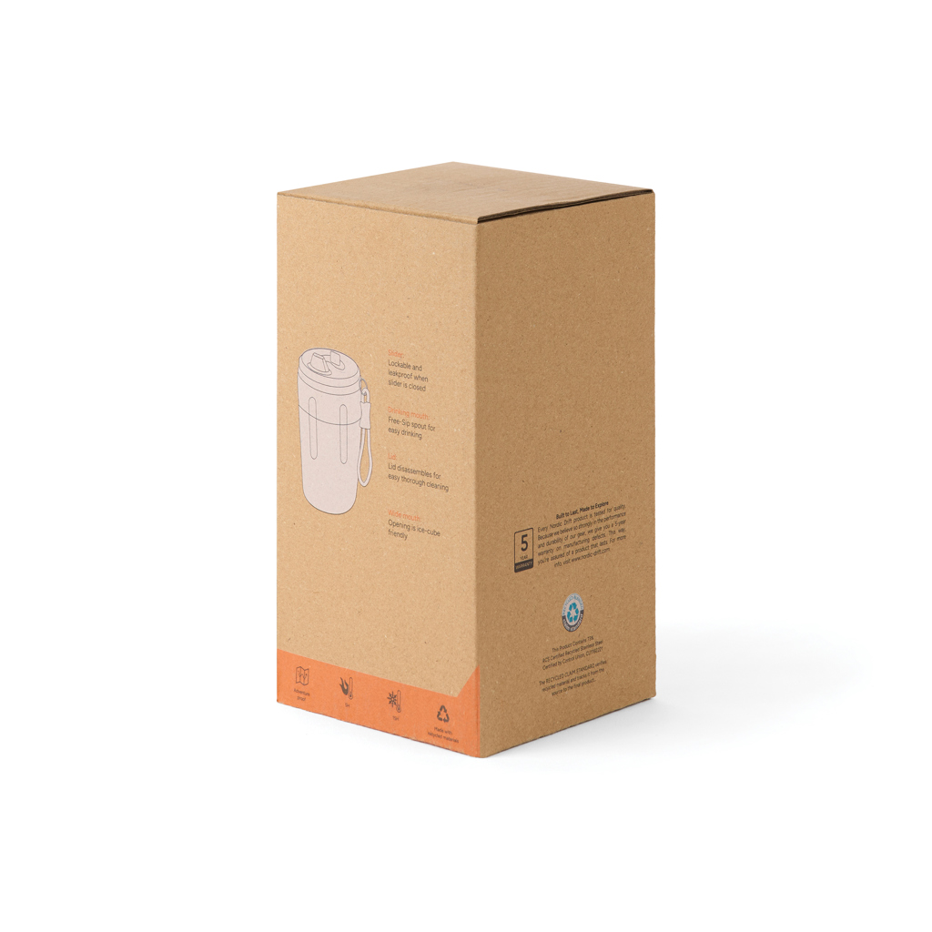 Taza café Nordic Drift Trail RCS cierre y hermética 350 ml - Imagen 3
