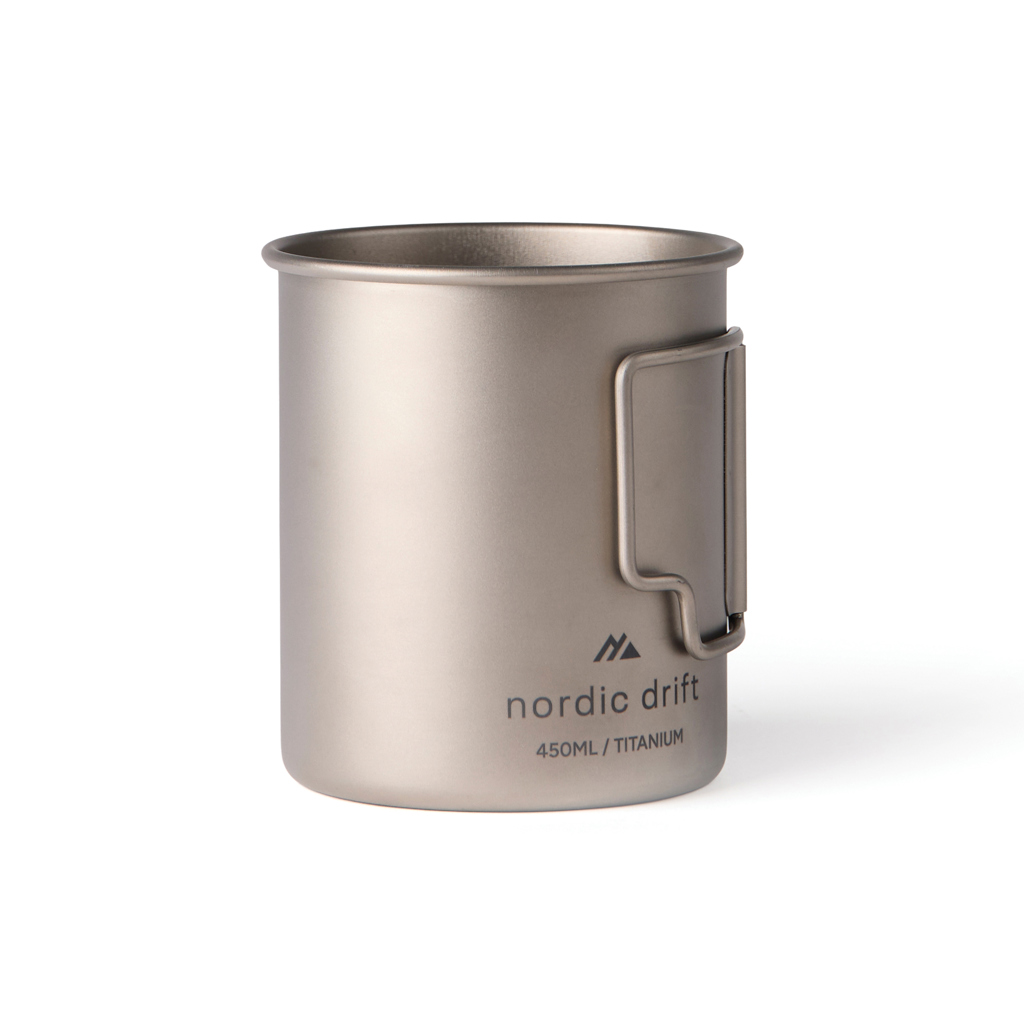 Vaso Nordic Drift Trail Ultra Light de titanio de 450 ml - Imagen 4
