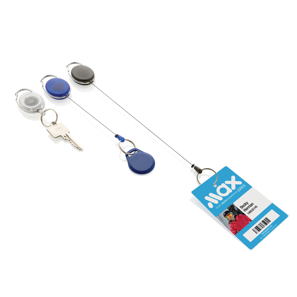 Llavero con clip alargable de ABS reciclado RCS - Imagen 5