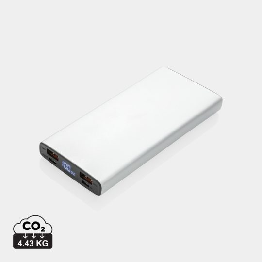Powerbank PD aluminio 18W y 10.000 mAh