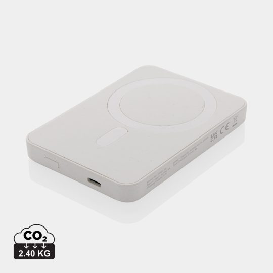 Powerbank Magnetix plástico reciclado RCS 5.000 mAh