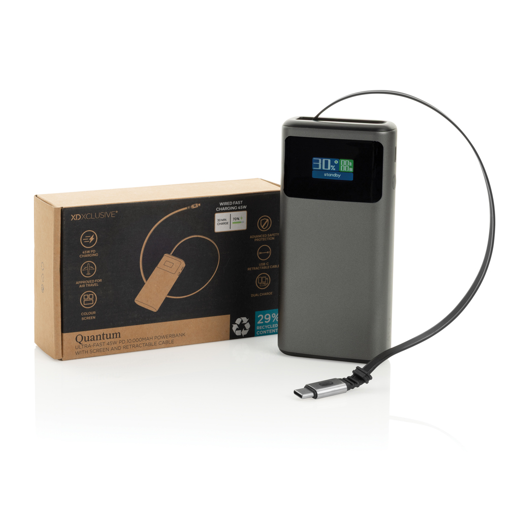 Powerbank Quantum RCS ultrarrápida PD45W de 10.000 mAh - Imagen 2
