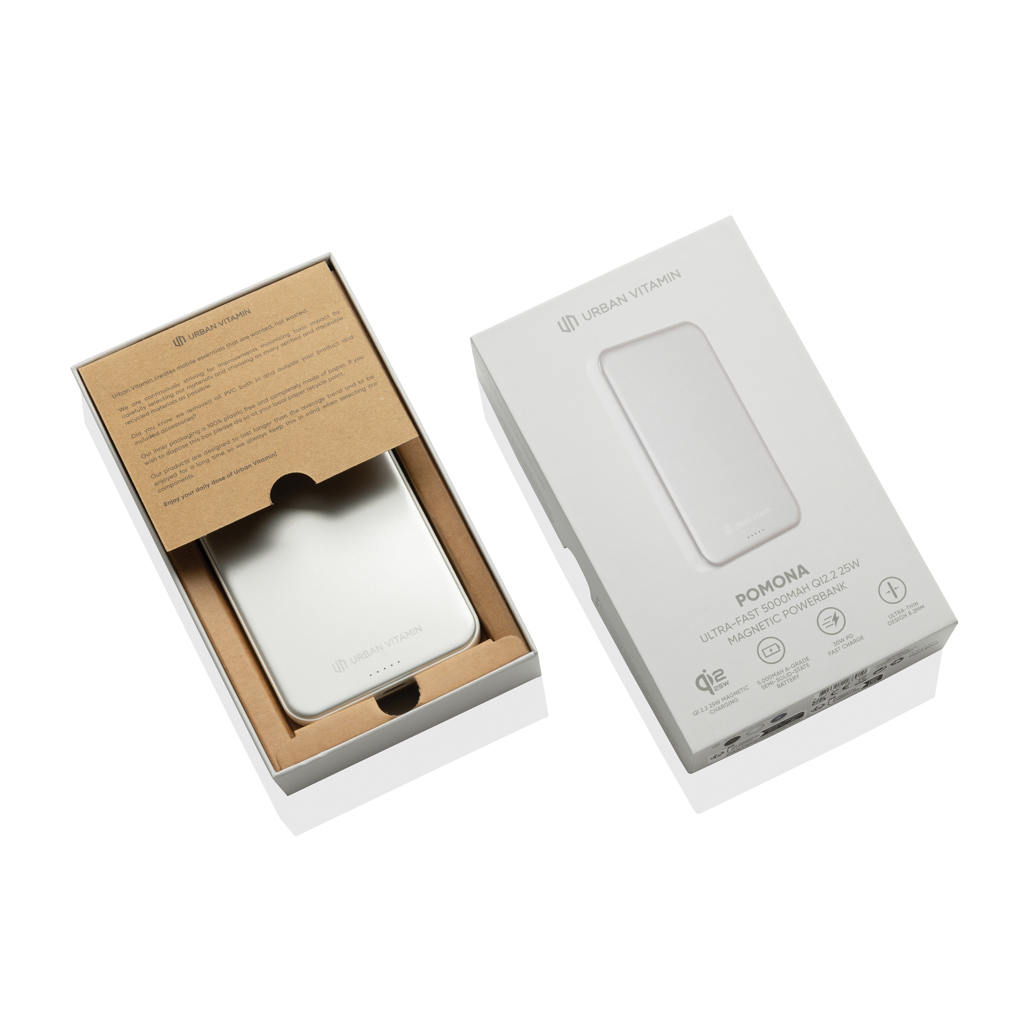 Powerbank magnética Urban Vitamin Pomona 5000 mAh Qi2.2 25W - Imagen 2