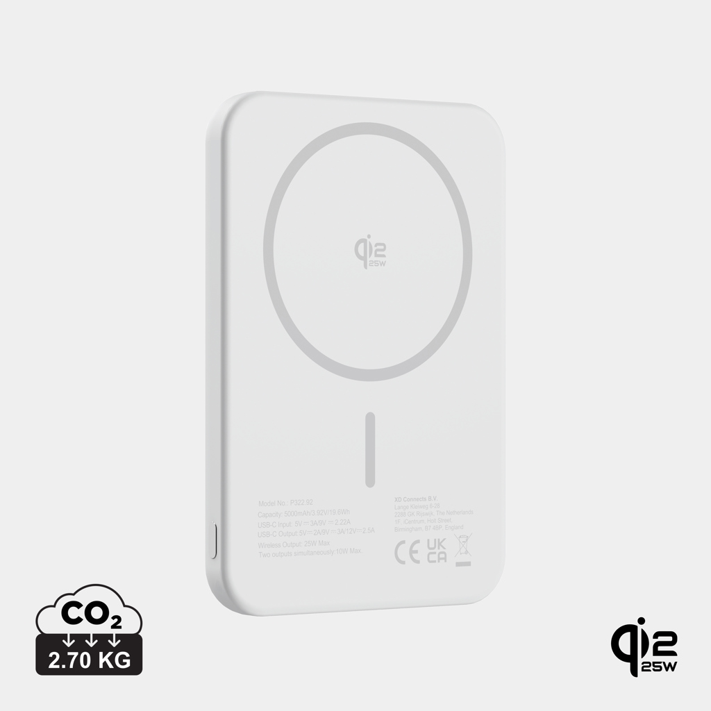 Powerbank magnética Urban Vitamin Pomona 5000 mAh Qi2.2 25W