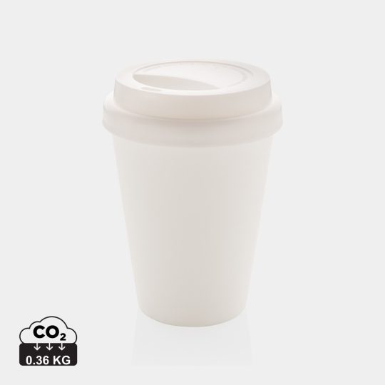Taza de café reutilizable de doble pared 300ml