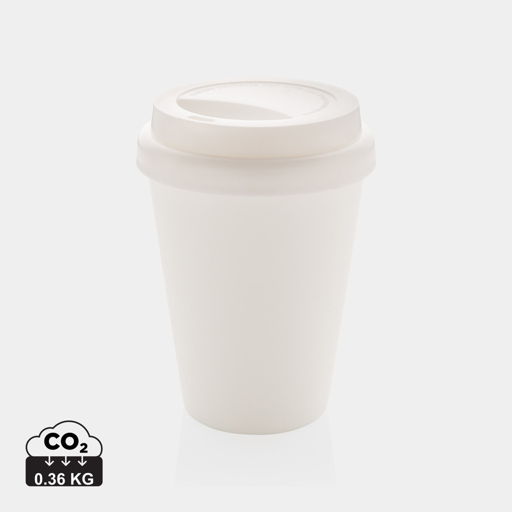 Taza de café reutilizable de doble pared 300ml