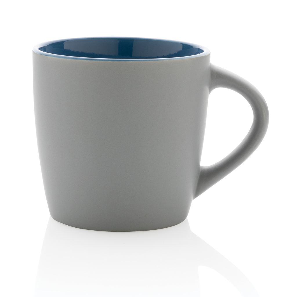 Taza de cerámica con interior de color 300ml - Imagen 3