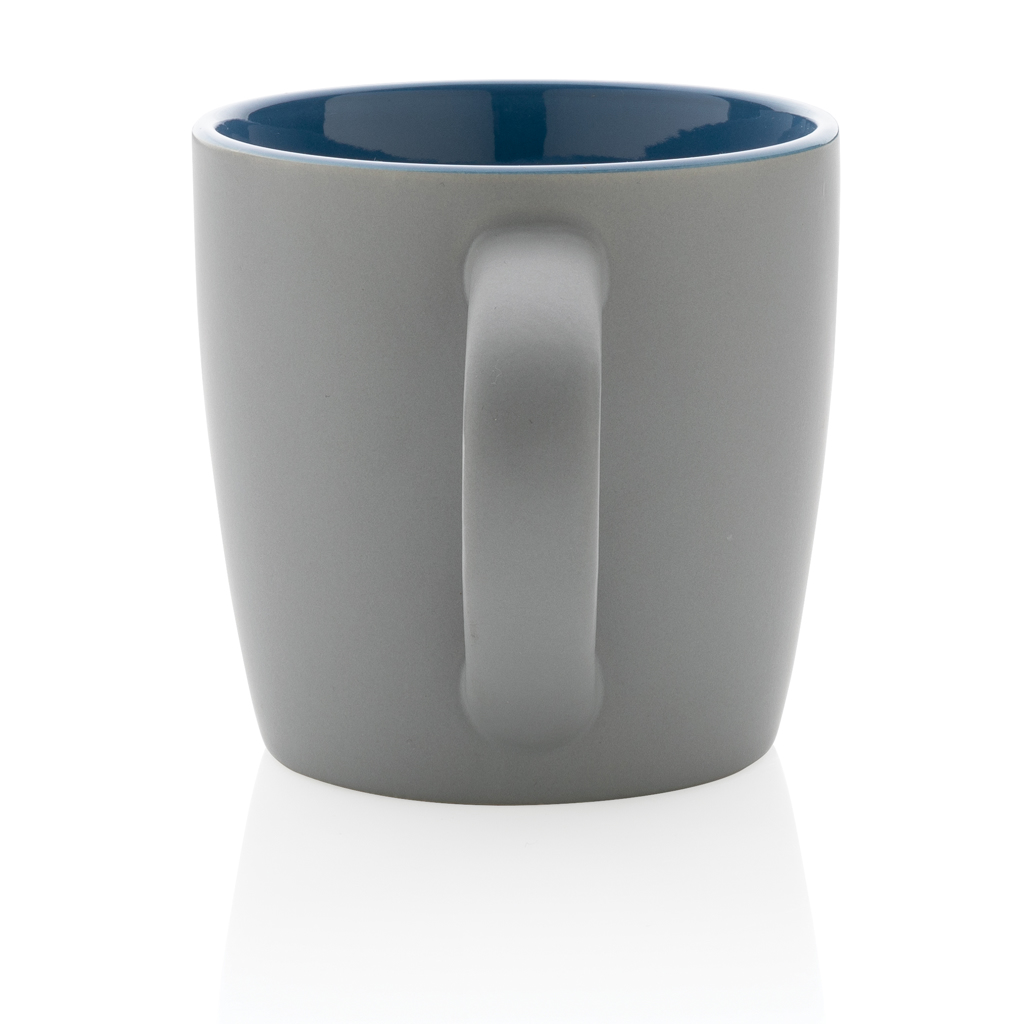 Taza de cerámica con interior de color 300ml - Imagen 2