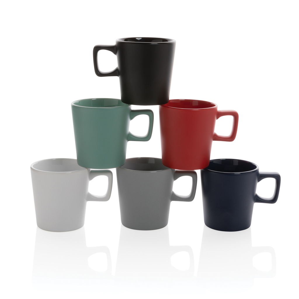 Taza moderna de café de cerámica 300ml - Imagen 7
