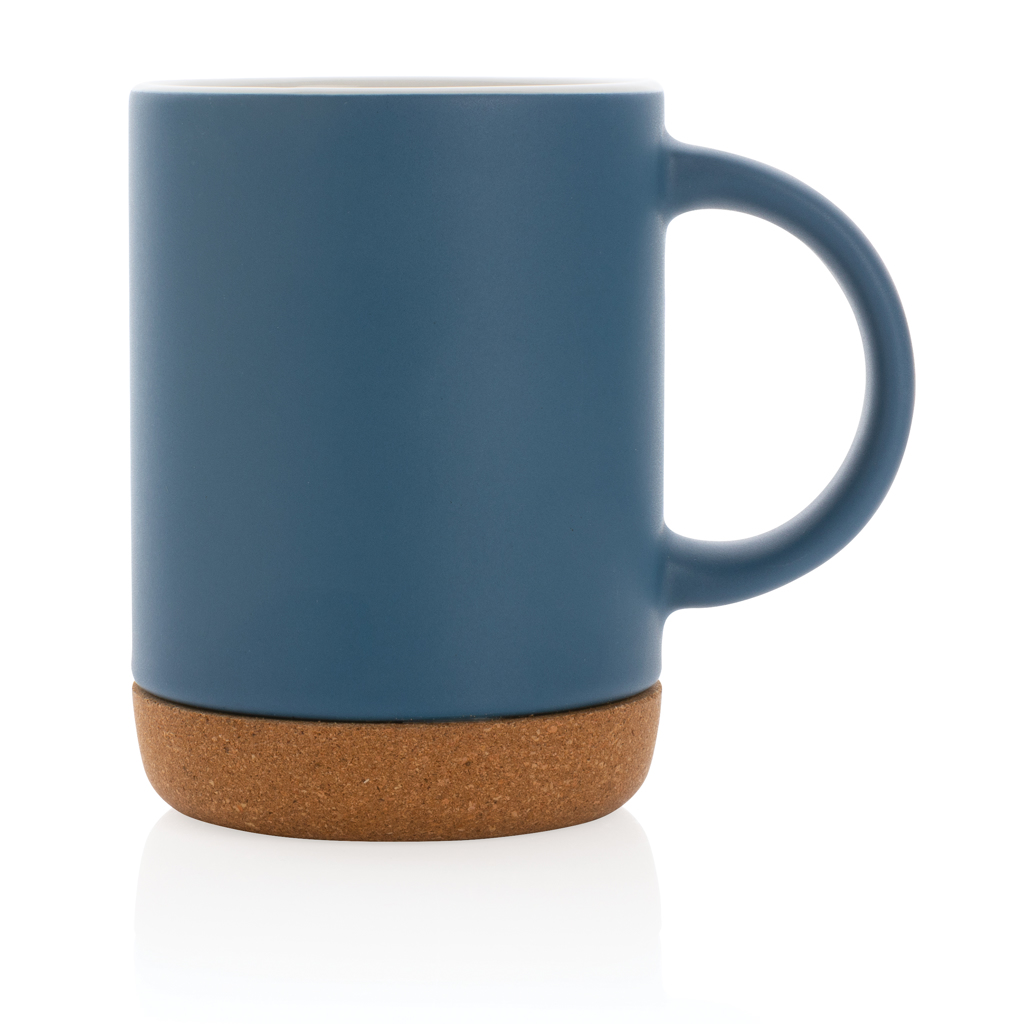 Taza de cerámica con base de corcho 280 ml - Imagen 2