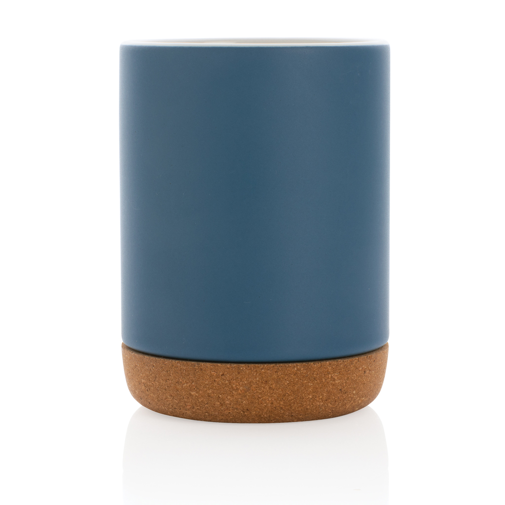 Taza de cerámica con base de corcho 280 ml - Imagen 3