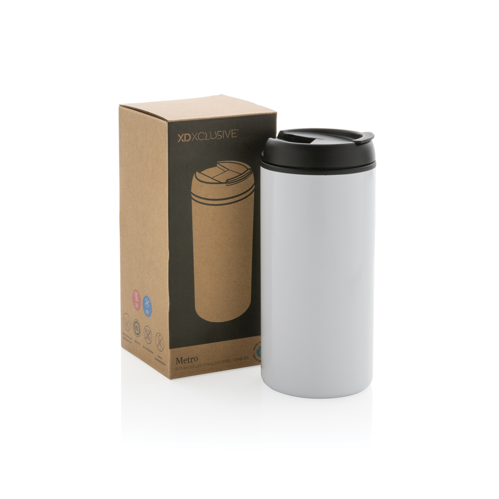 Taza Metro RCS de acero inoxidable reciclado - Imagen 2