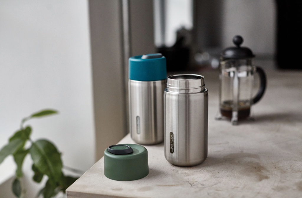 Taza aislada antigoteo acero inoxidable Black + Blum - Imagen 7