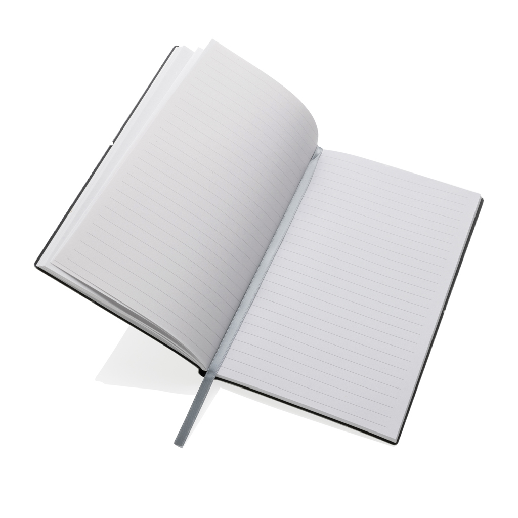 Libreta A5 de cuero reciclado GRS - Imagen 2