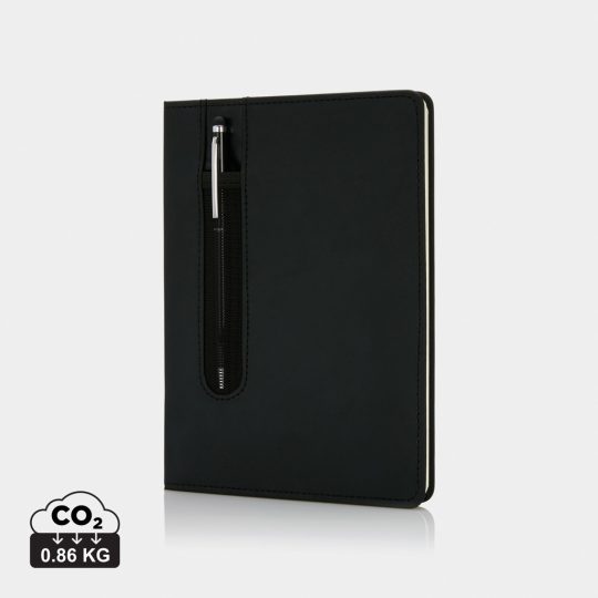 Libreta A5 PU básica con bolígrafo táctil