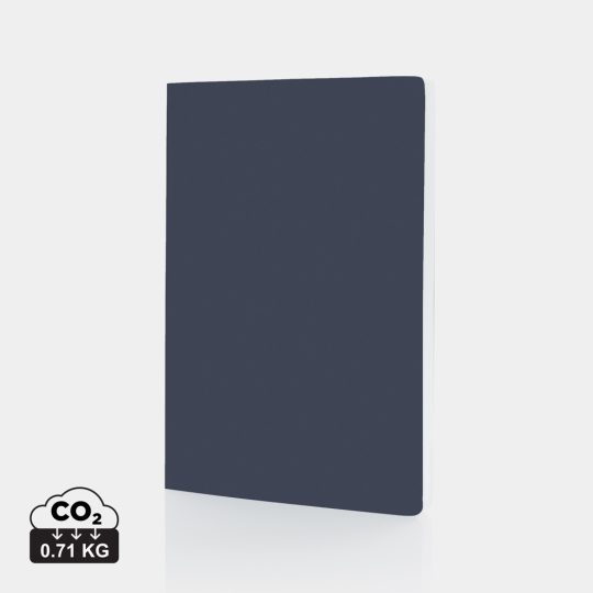 Libreta A5 tapa blanda y papel de piedra