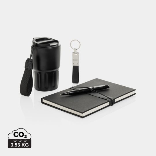 Set de regalo business con vaso y certificación RCS