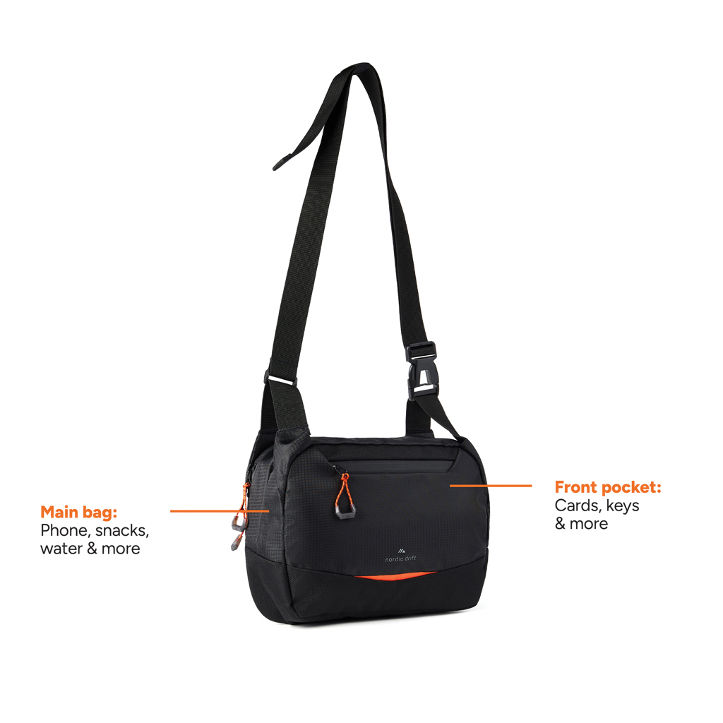 Bolso bandolera Nordic Drift Trail RCS de 4L - Imagen 3