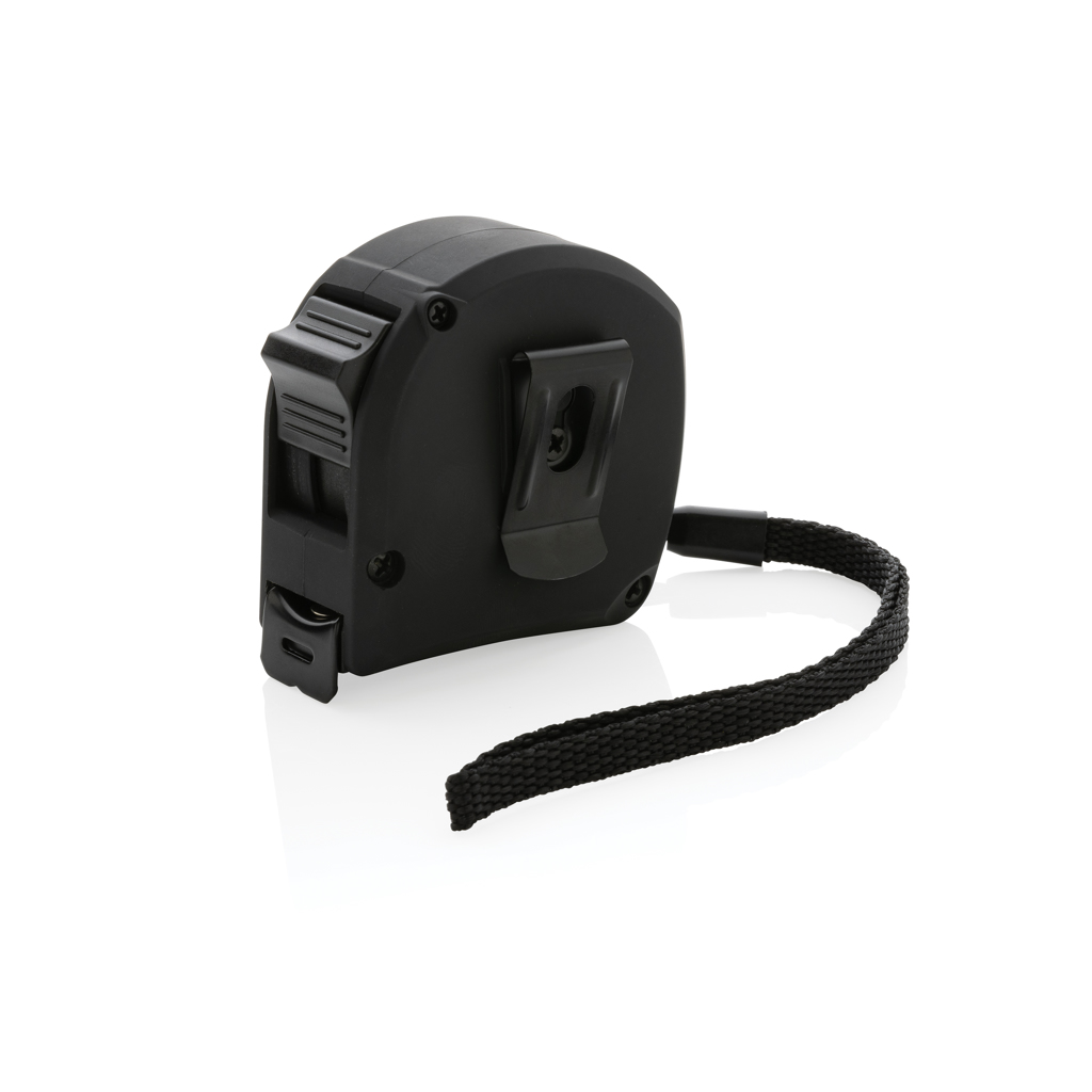 Flexómetro de bambú de plástico reciclado RCS 5M/19mm - Imagen 2