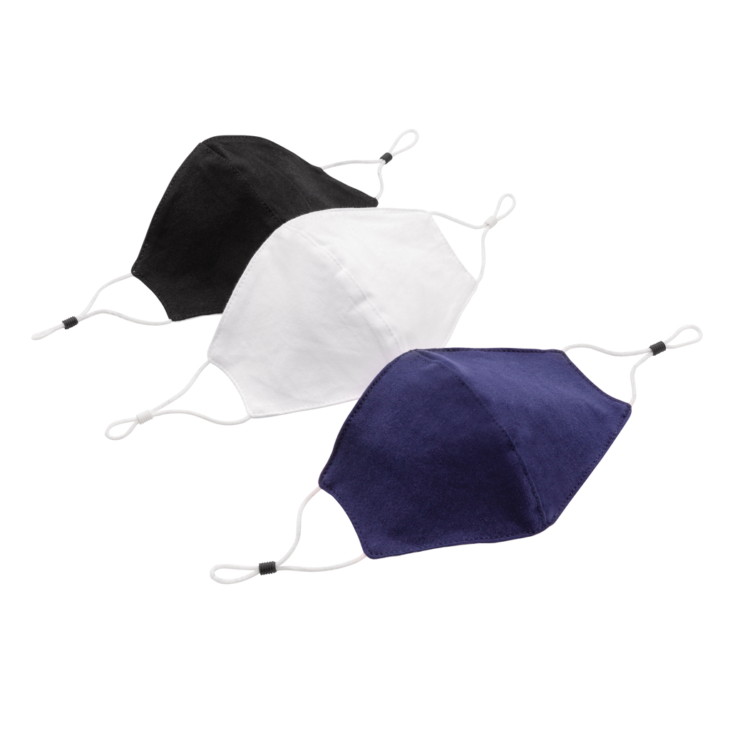 Mascarilla de algodón reutilizable de 2 capas - Imagen 3