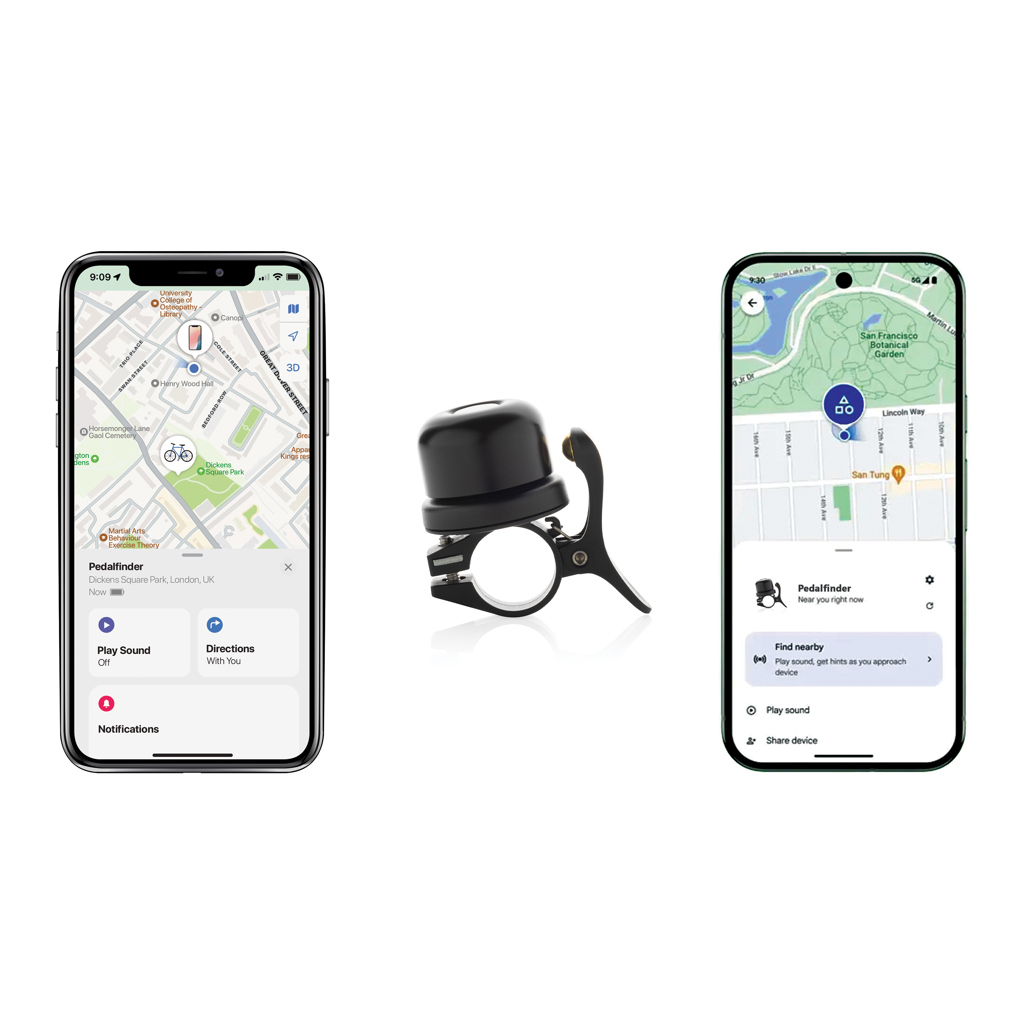 Timbre localizador Dual para bicicleta - Imagen 2