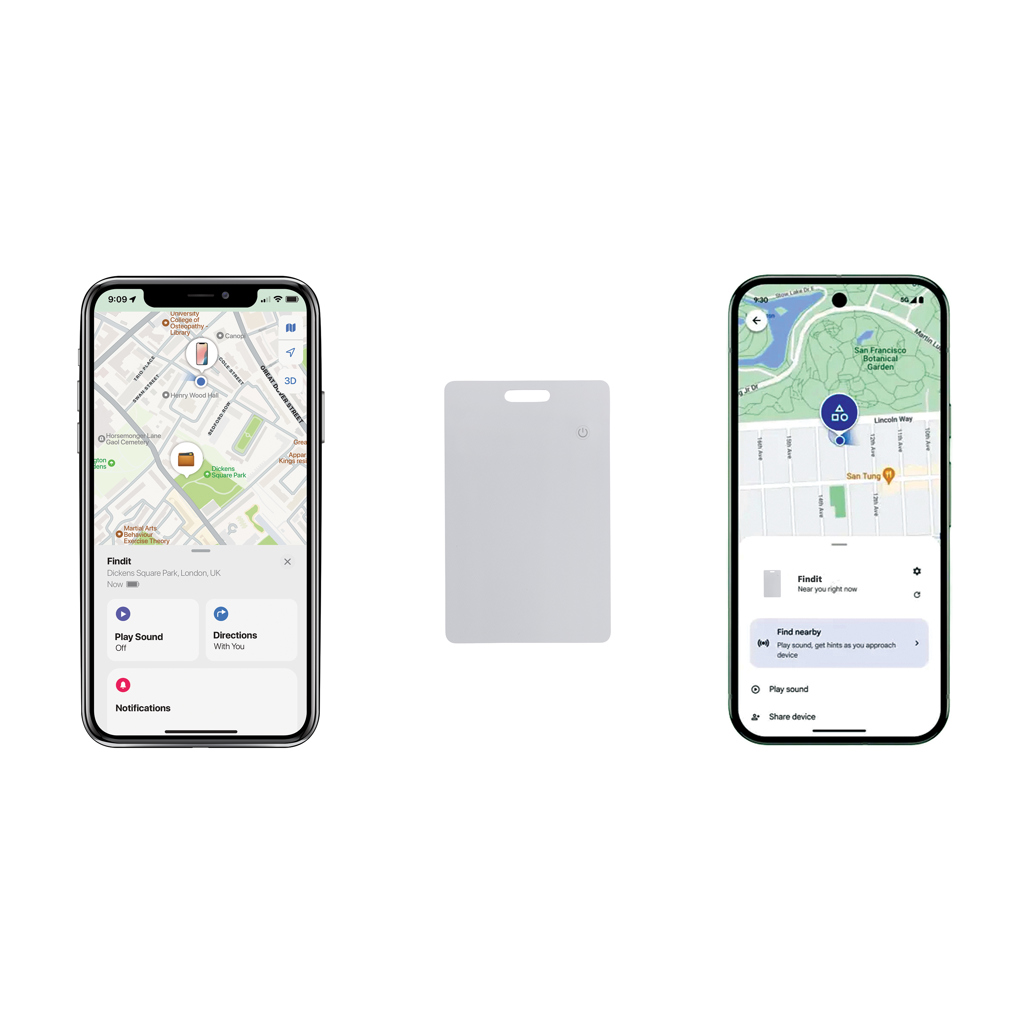 Tarjeta finder ultrafina plástico RCS recargable Findit - Imagen 4