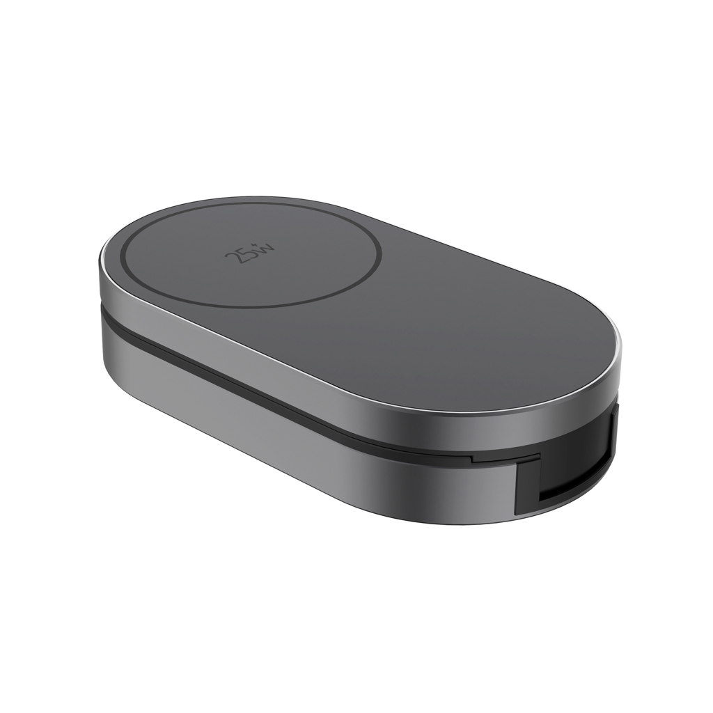 Cargador inalámbrico plegable Quantum ultrarrápido 3 en 1 - Imagen 6