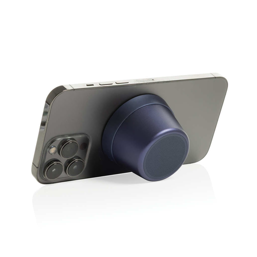Altavoz magnético 5W de aluminio reciclado Nivio RCS - Imagen 3