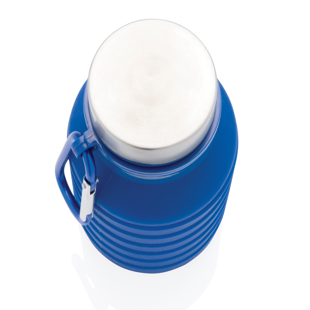 Botella de silicona plegable antigoteo con tapa - Imagen 6