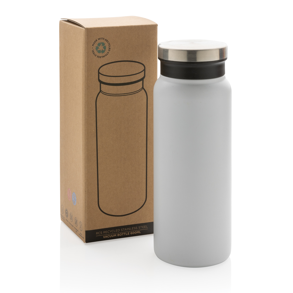 Botella al vacío de acero inoxidable reciclado RCS 600 ml - Imagen 5