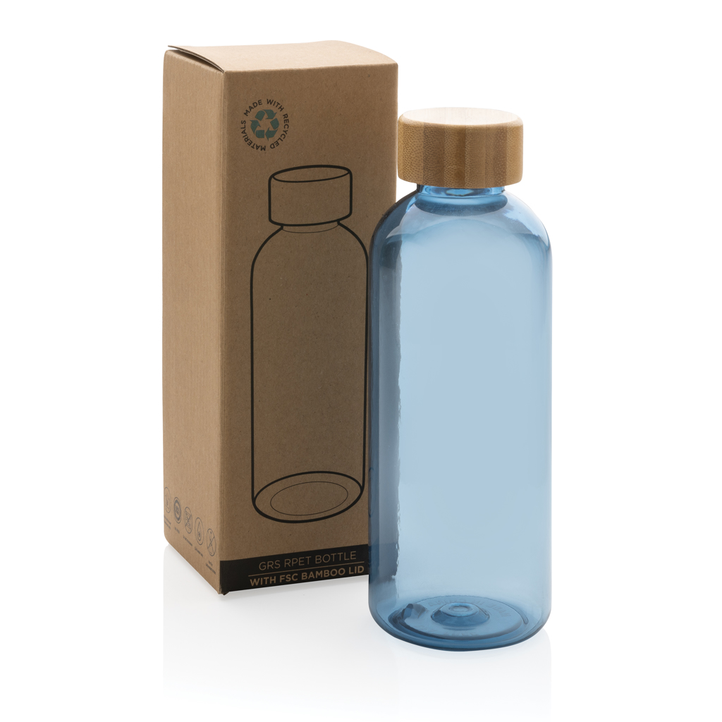 Botella RCS RPET con tapa de bambú - Imagen 5