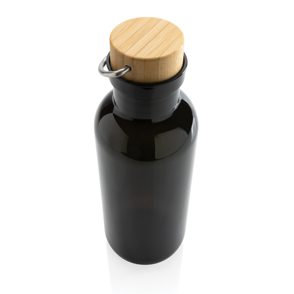 Botella RCS RPET con tapa y asa de bambú - Imagen 2