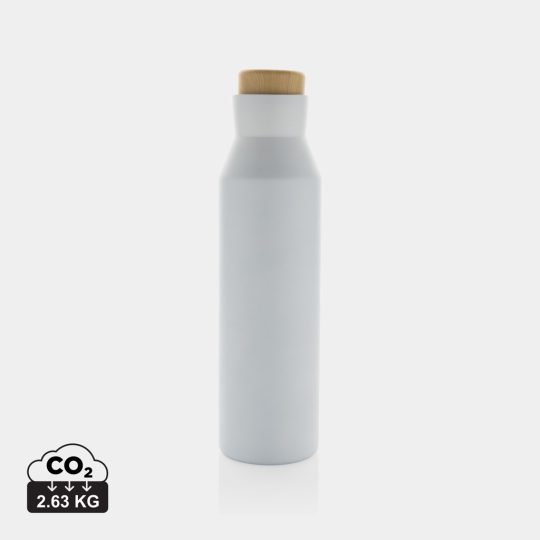 Botella al vacío acero inoxidable reciclado certificado RCS