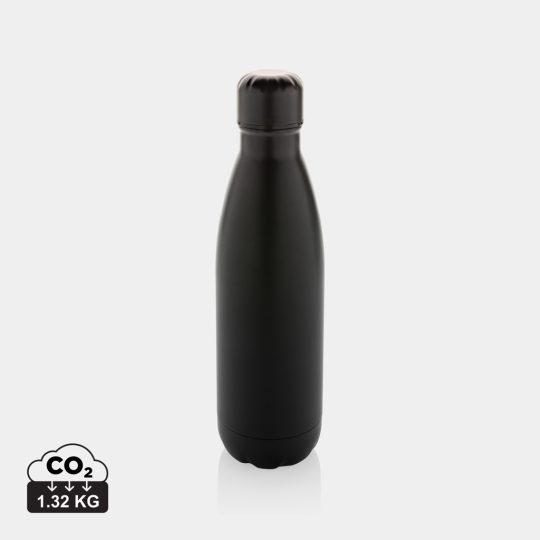 Botella Eureka de pared simple de acero y certificación RCS